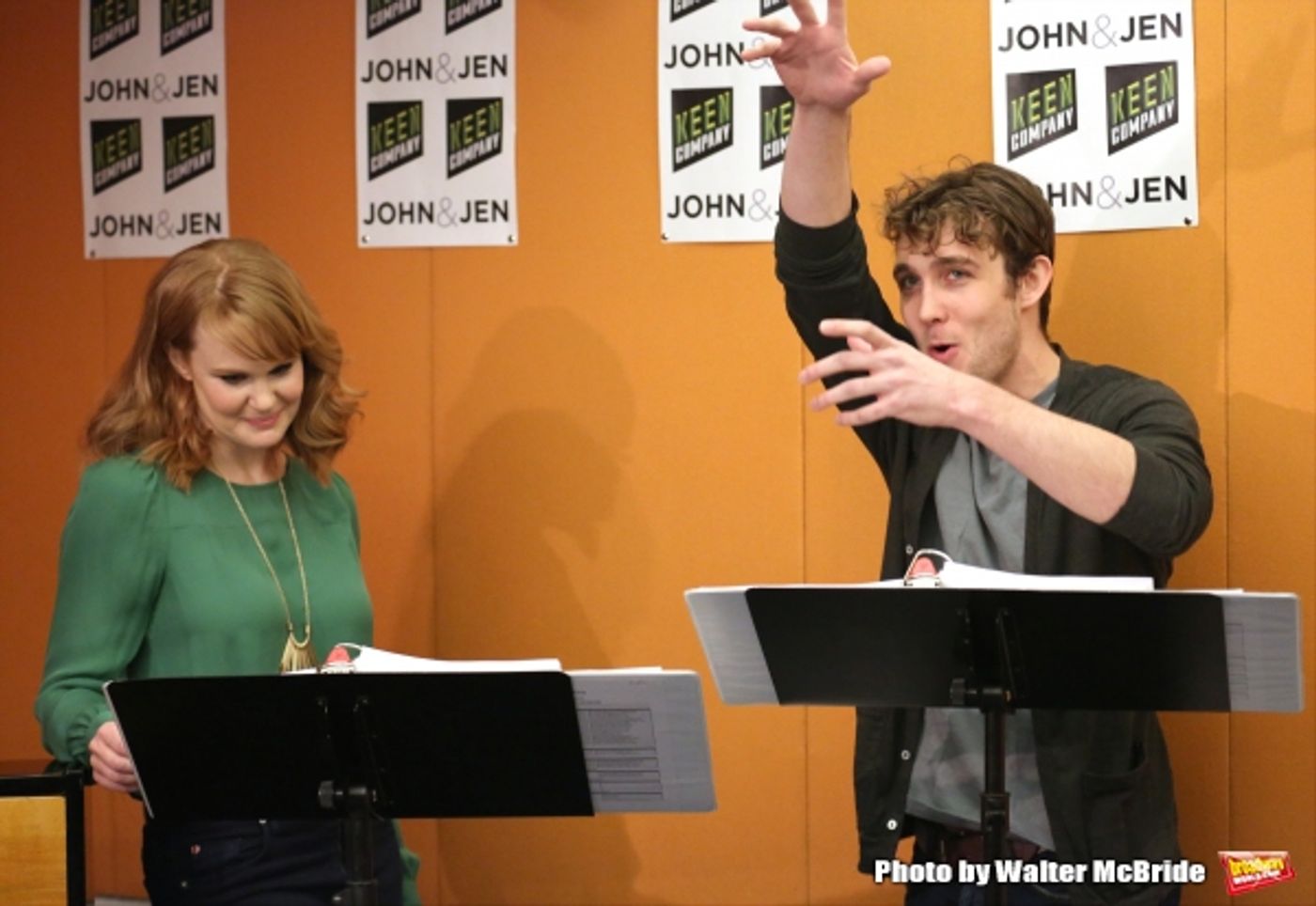 Photo Coverage: Kate Baldwin, Conor Ryan & More Preview Keen Company's JOHN & JEN!  Image