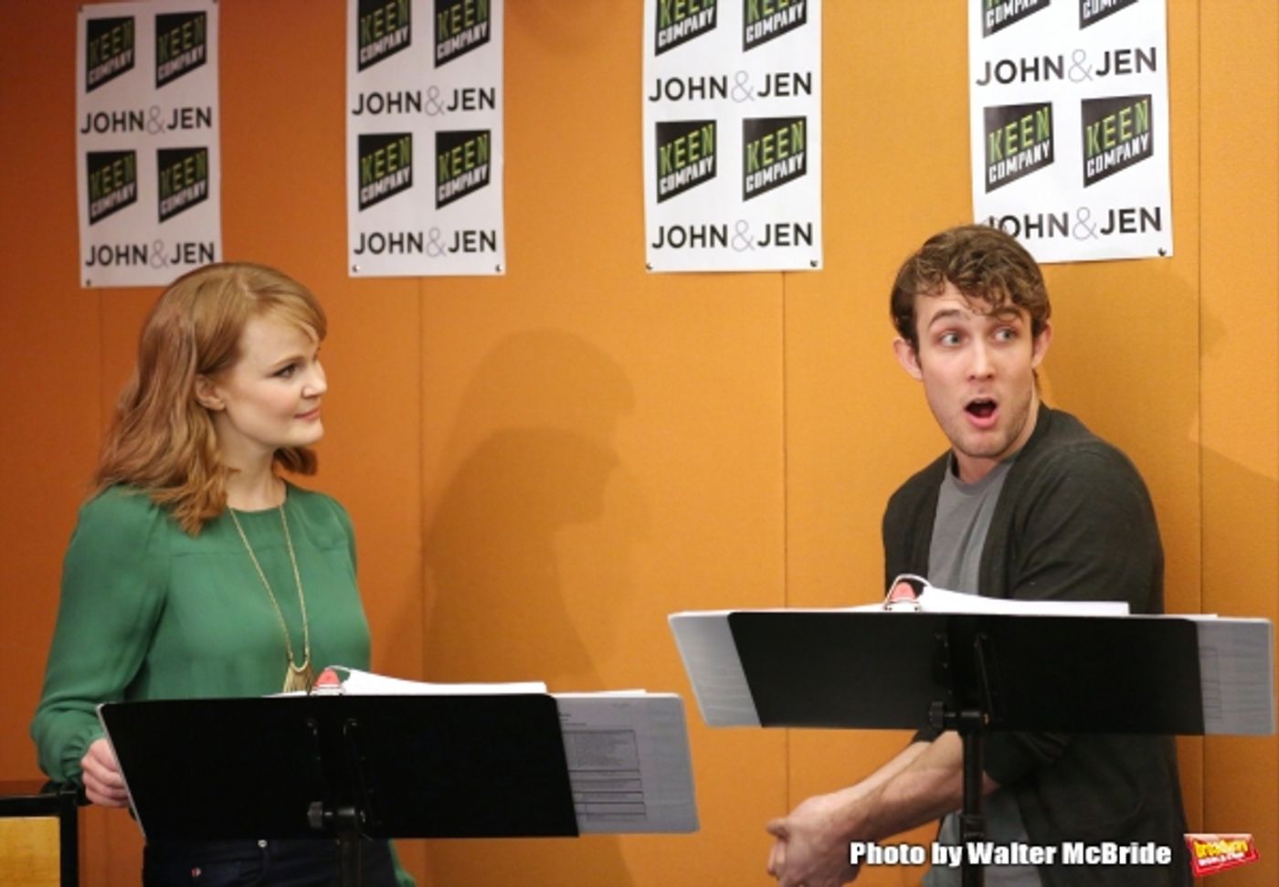 Photo Coverage: Kate Baldwin, Conor Ryan & More Preview Keen Company's JOHN & JEN!  Image