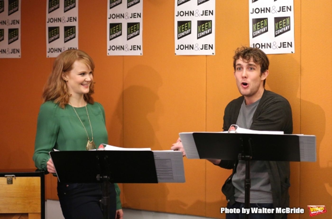 Photo Coverage: Kate Baldwin, Conor Ryan & More Preview Keen Company's JOHN & JEN!  Image