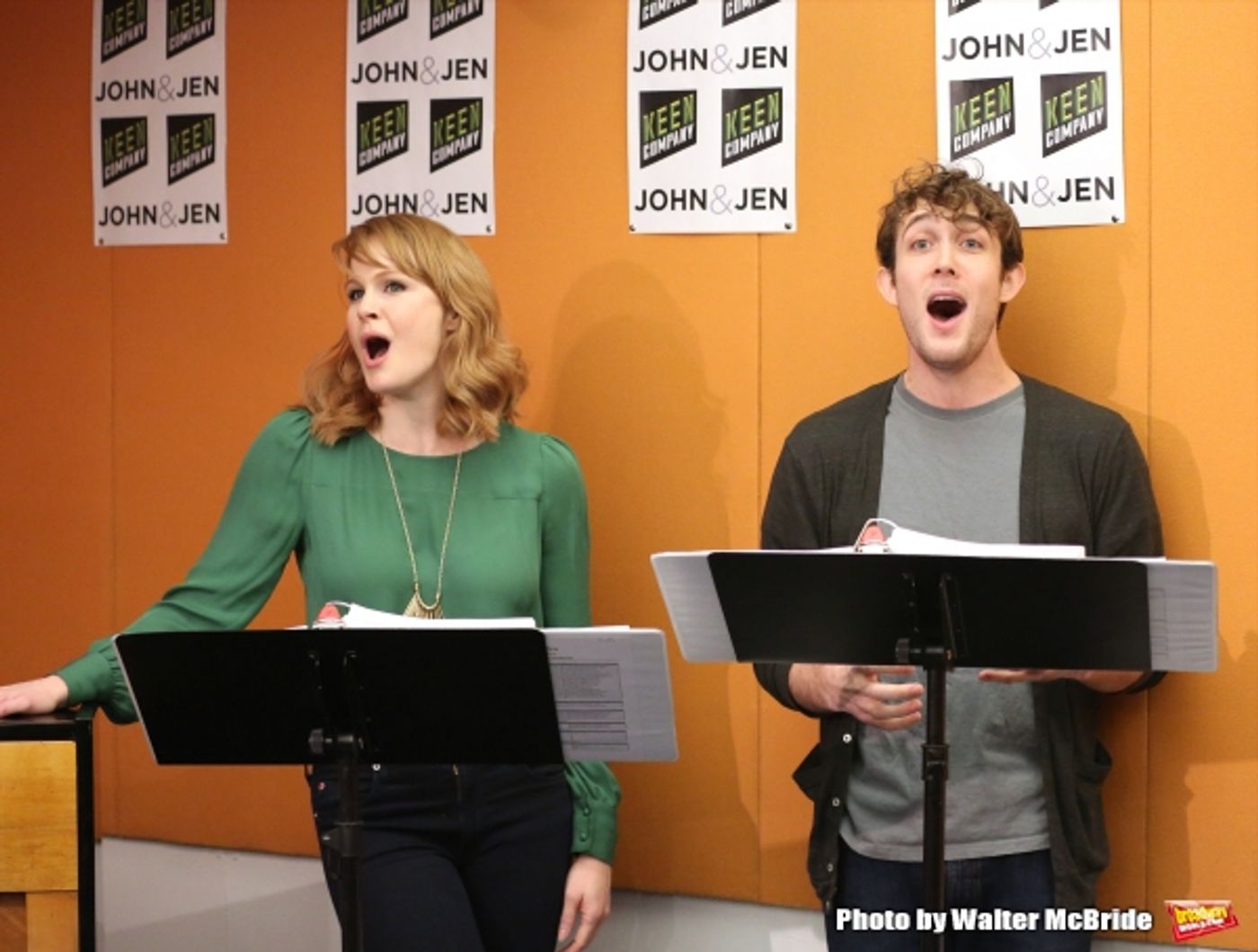 Photo Coverage: Kate Baldwin, Conor Ryan & More Preview Keen Company's JOHN & JEN!  Image