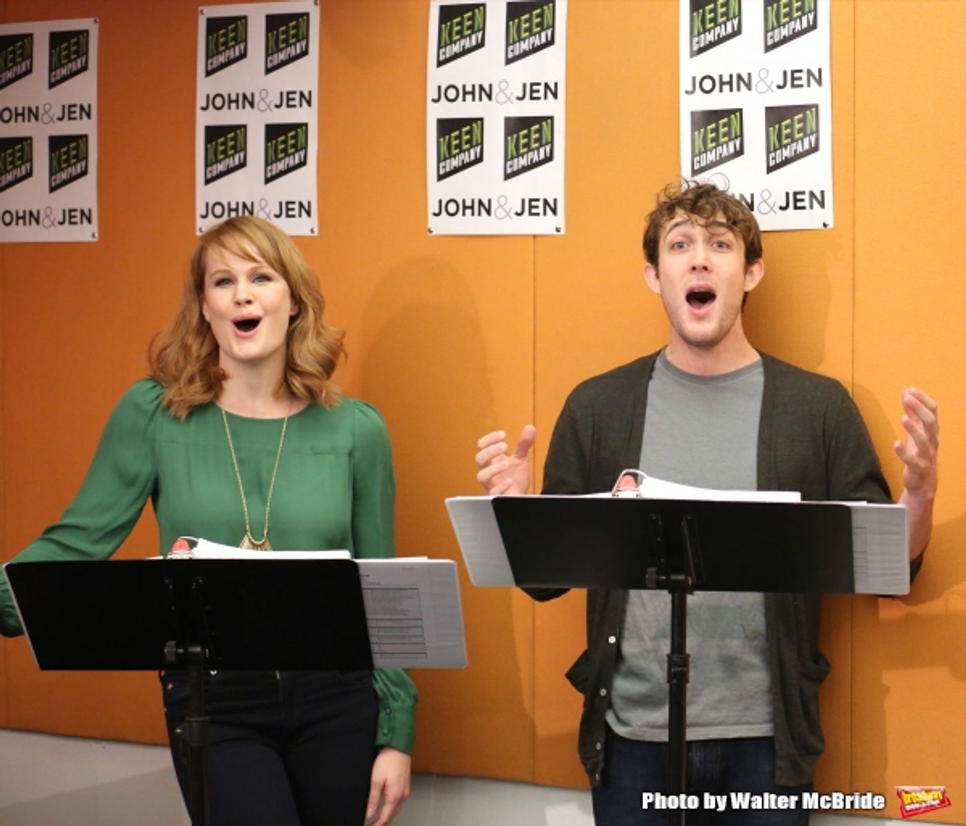 Photo Coverage: Kate Baldwin, Conor Ryan & More Preview Keen Company's JOHN & JEN!  Image