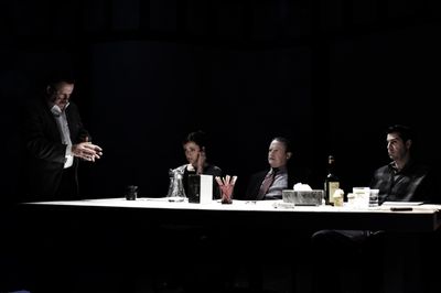The cast of RLTP's 'DEATH OF WALT DISNEY' Photo
