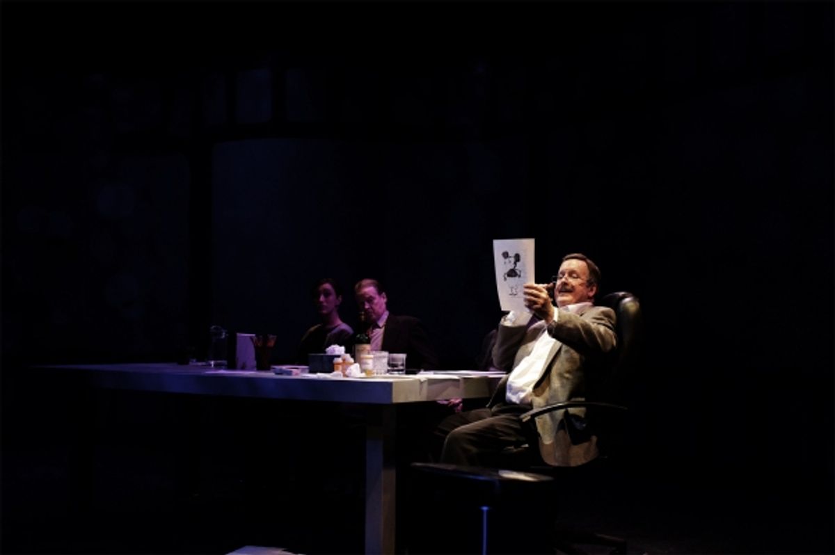 The cast of RLTP's 'DEATH OF WALT DISNEY' at 