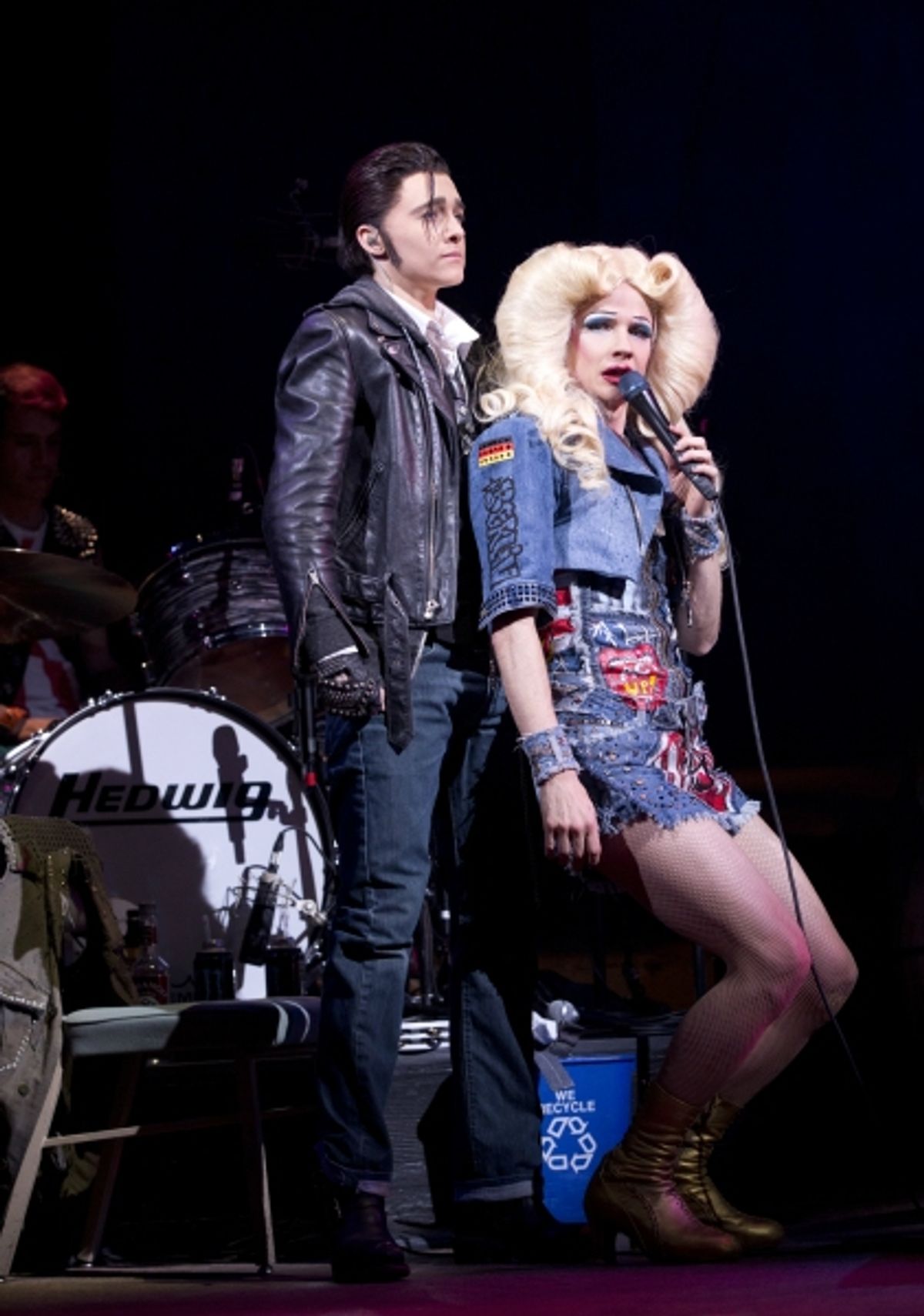 Lena Hall and John Cameron Mitchell at 