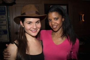 HAMILTON cast members Phillipa Soo and Renee Elise Goldsberry Photo