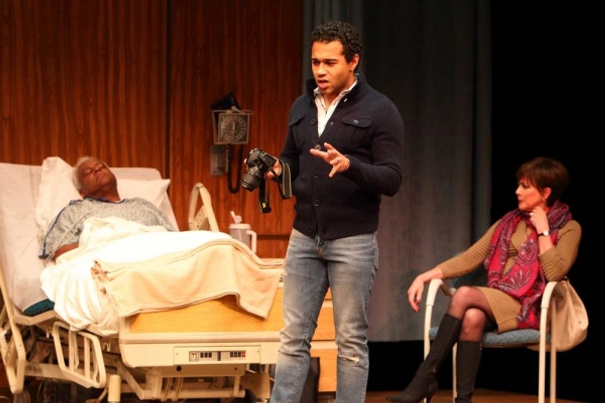 Randy Brooks, Corbin Bleu and Colleen Zenk at 