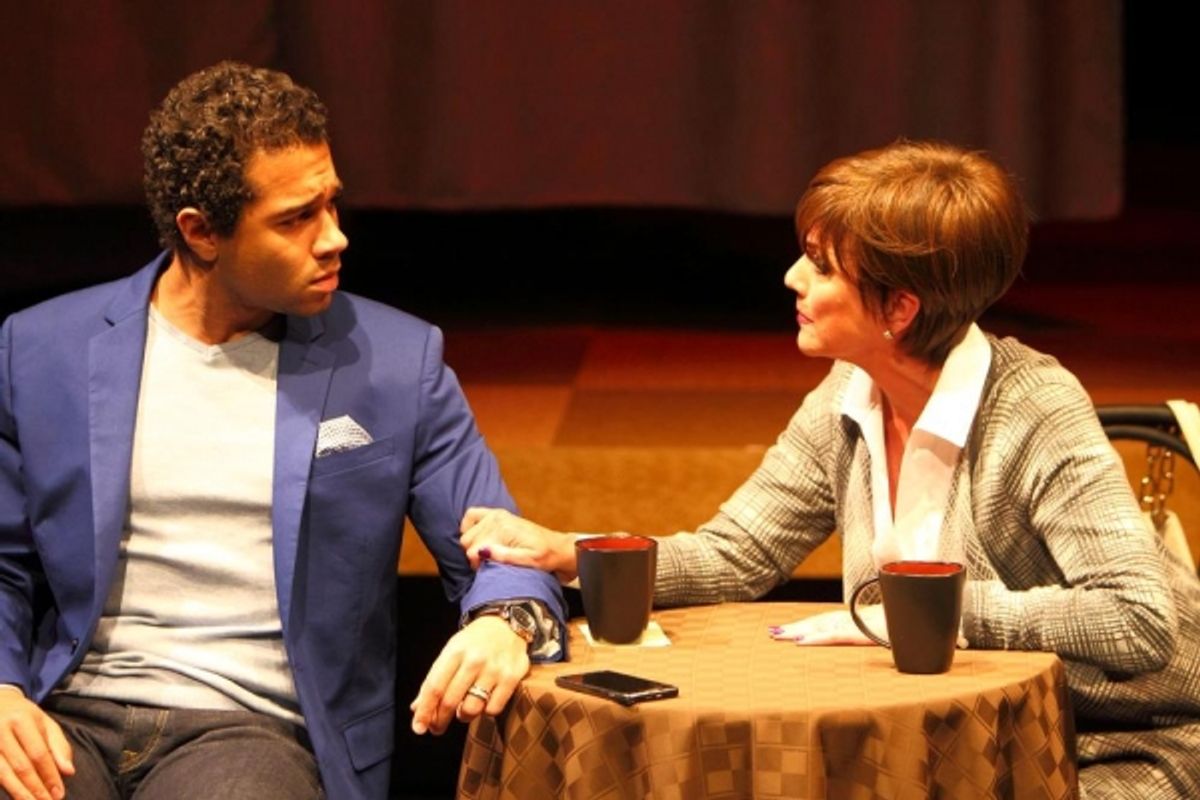 Corbin Bleu and Colleen Zenk at 