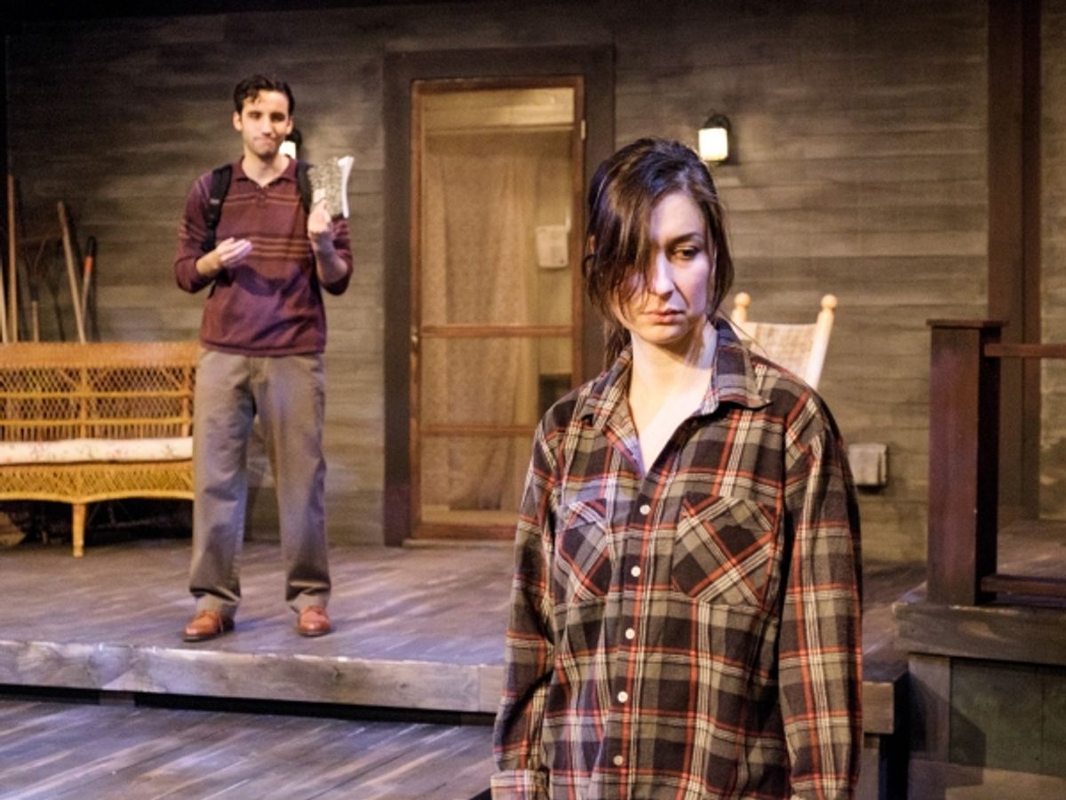 Marty Scanlon (Hal) and Dana Brooke (Catherine) at 