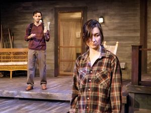 Marty Scanlon (Hal) and Dana Brooke (Catherine) Photo