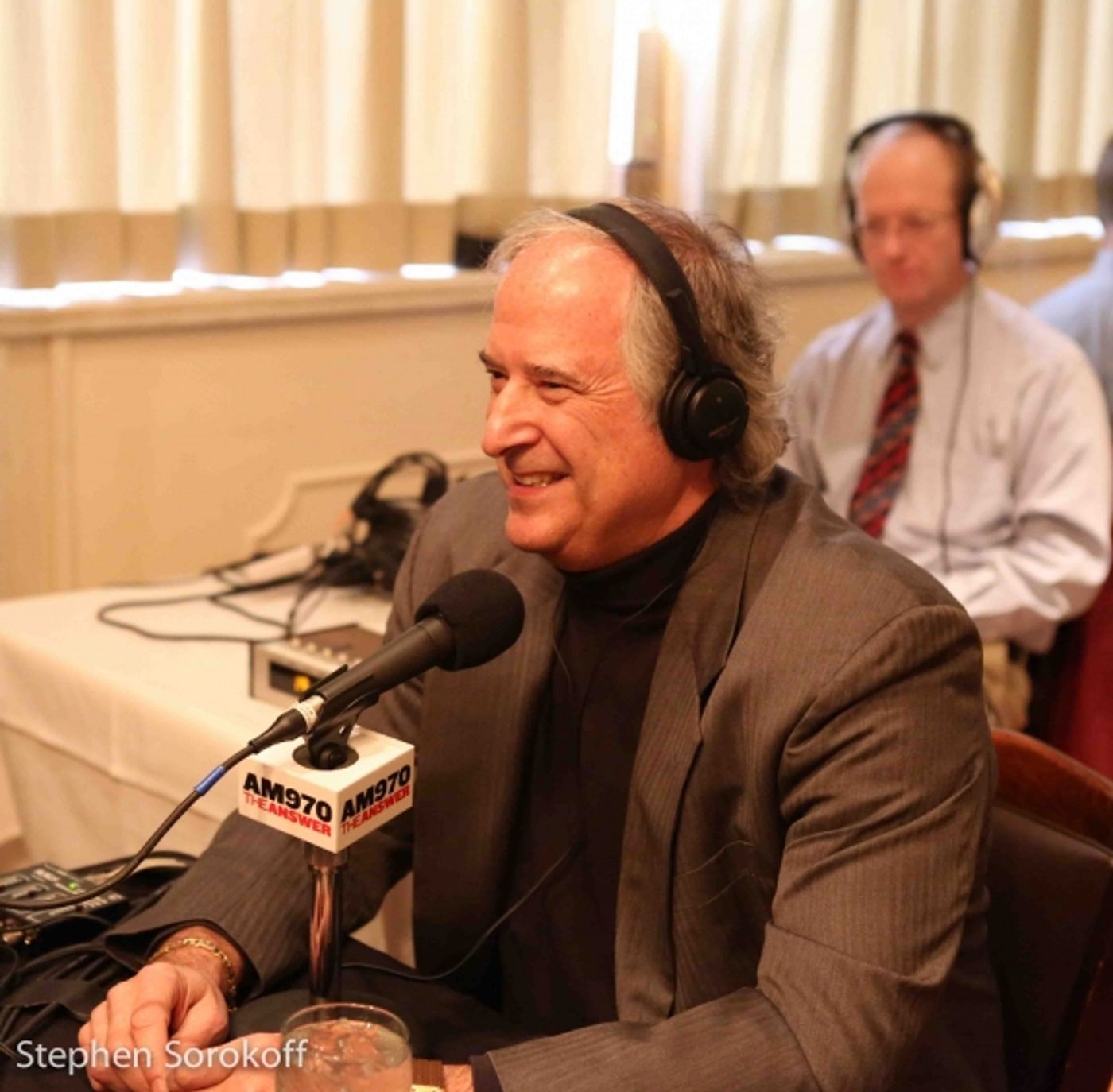 Photo Coverage: Stewart F. Lane Visits Backstage with Peter LeDonne  Image