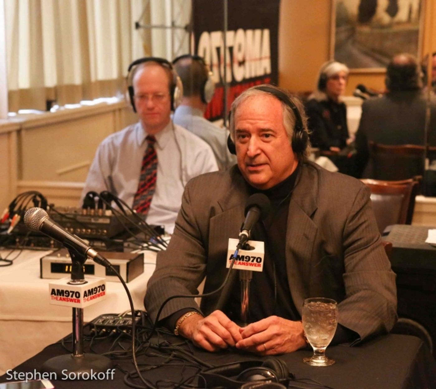 Photo Coverage: Stewart F. Lane Visits Backstage with Peter LeDonne  Image