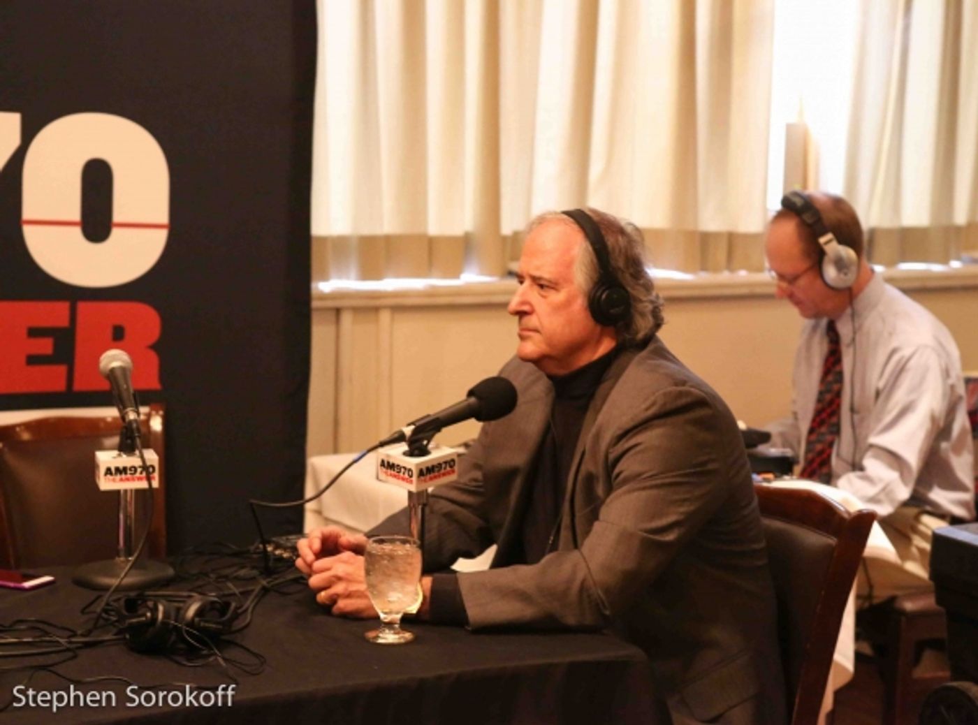 Photo Coverage: Stewart F. Lane Visits Backstage with Peter LeDonne  Image