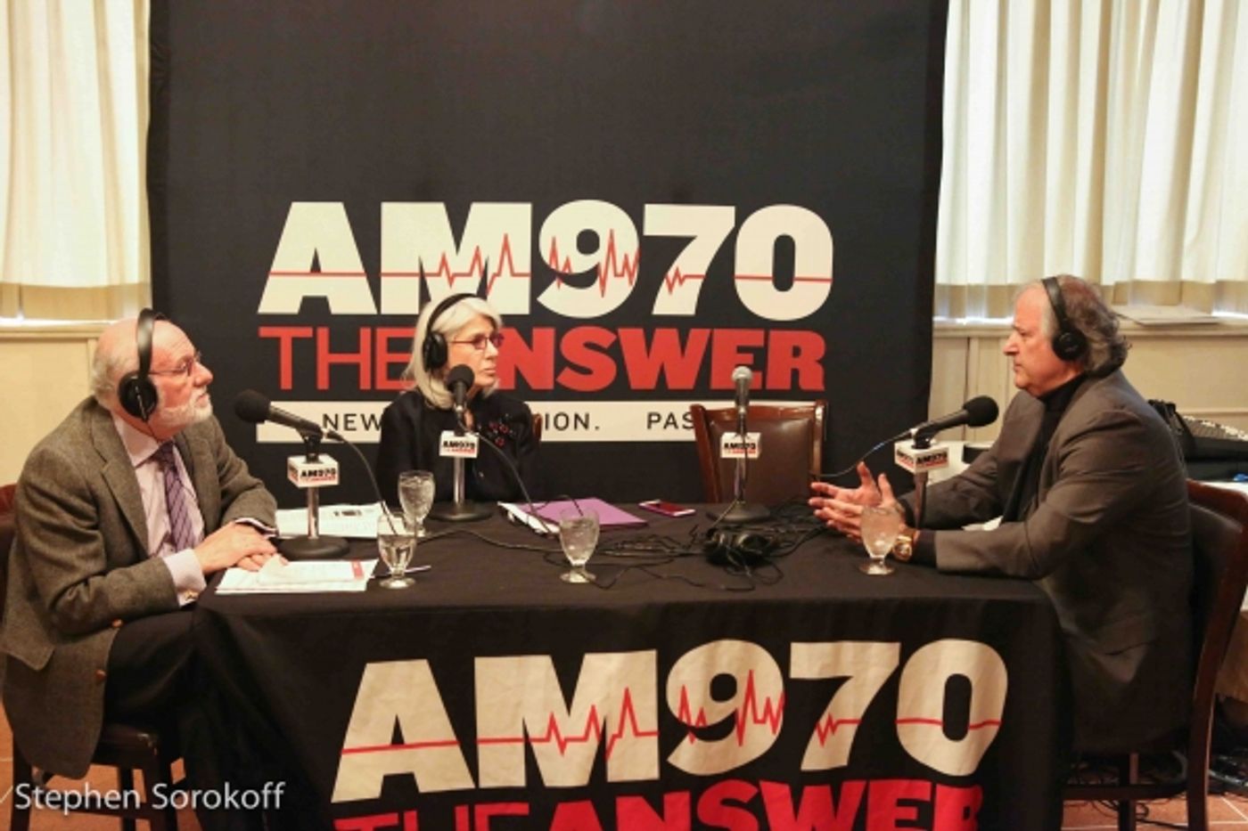 Photo Coverage: Stewart F. Lane Visits Backstage with Peter LeDonne  Image