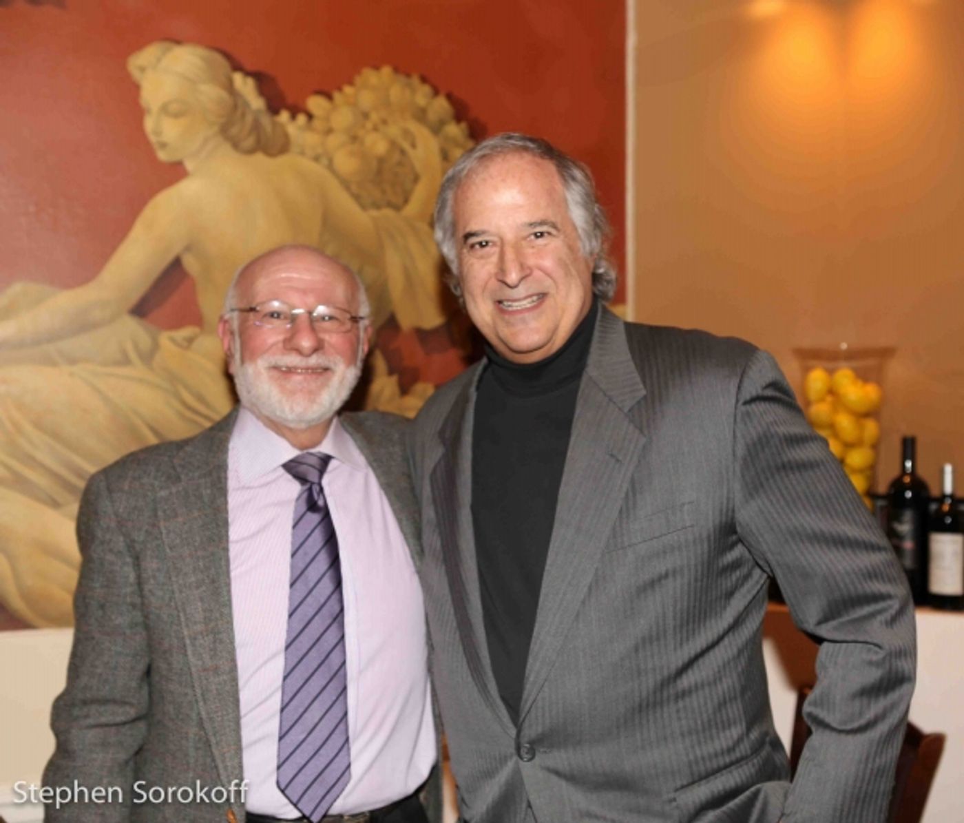 Photo Coverage: Stewart F. Lane Visits Backstage with Peter LeDonne  Image