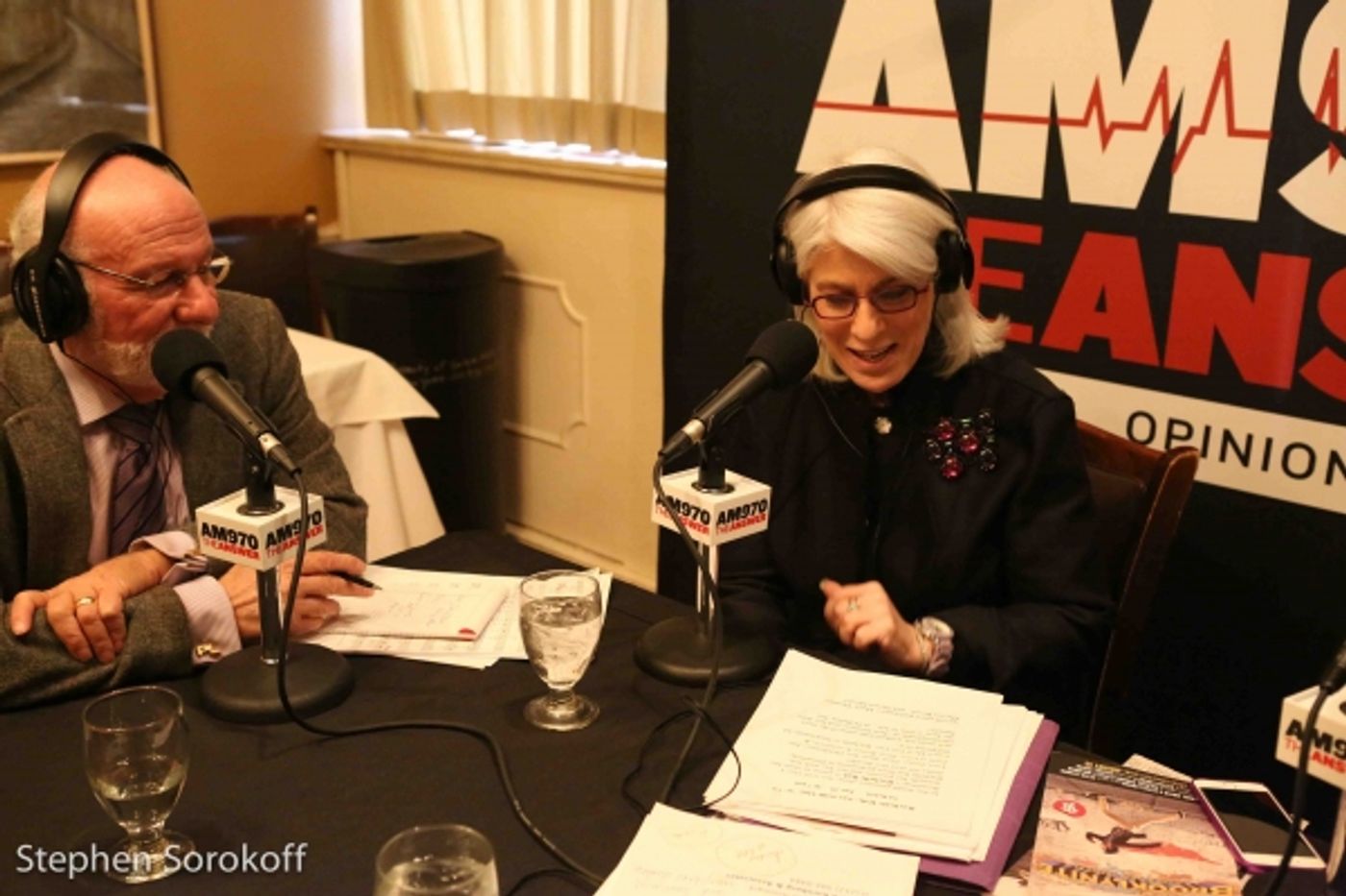 Photo Coverage: Stewart F. Lane Visits Backstage with Peter LeDonne  Image