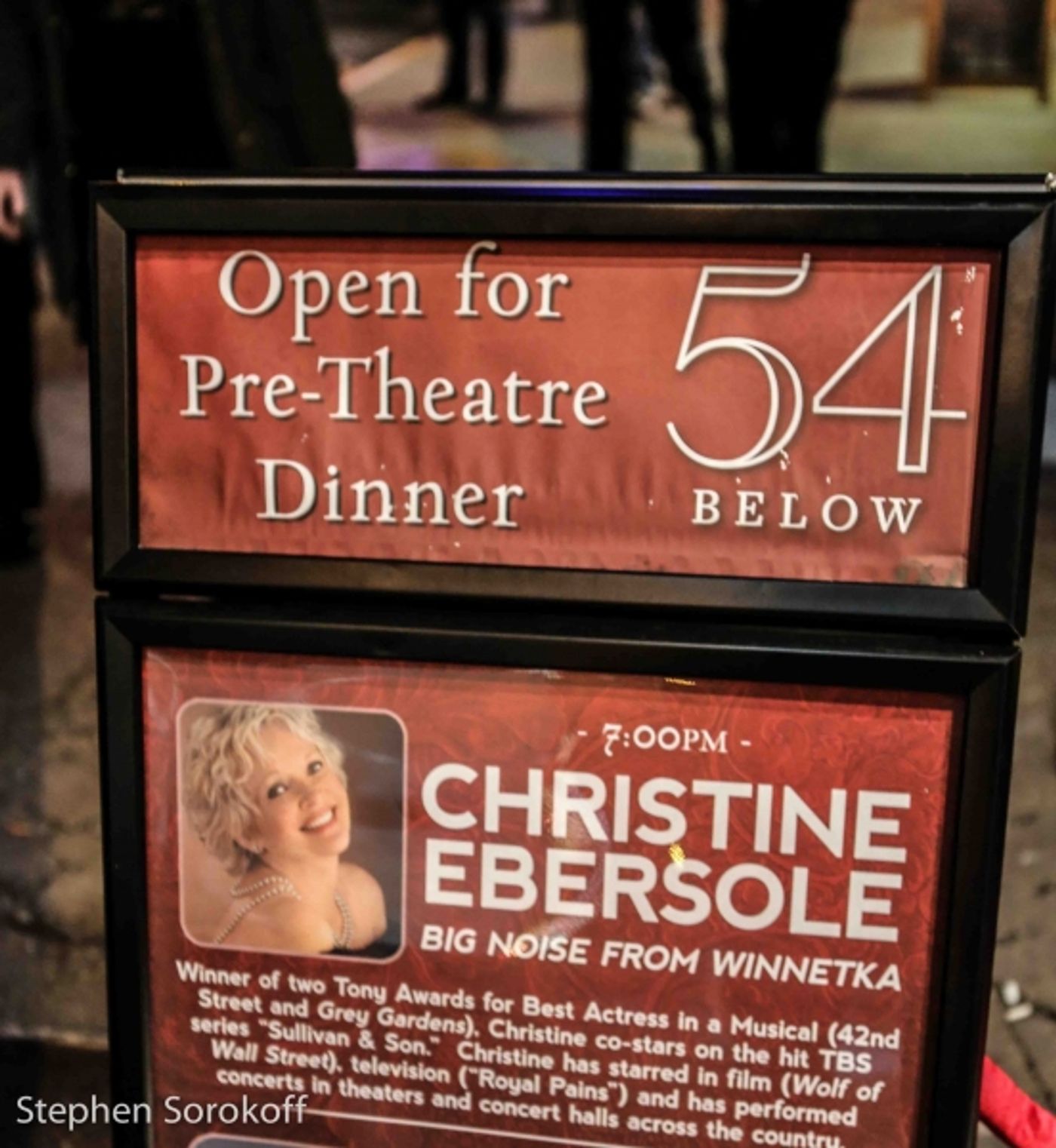 Photo Coverage: Christine Ebersole Returns to 54 Below with BIG NOISE FROM WINNETKA  Image