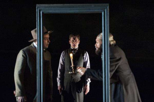 Michael Glenn, Lucas Hall as Doctor Watson and Stanley Bahorek  Photo