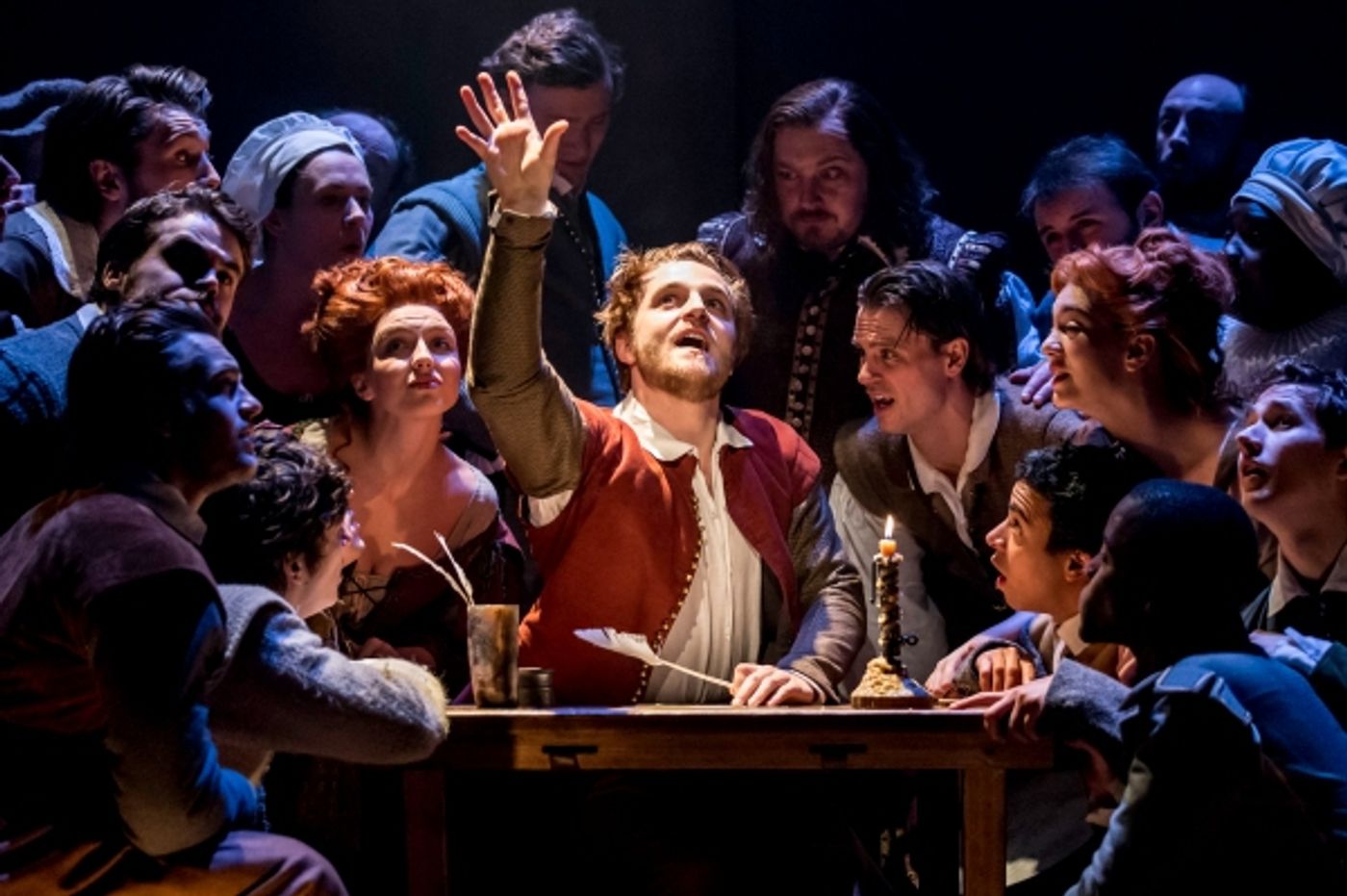 Photo Flash: First Look at Orlando James & Eve Ponsonby in West End's SHAKESPEARE IN LOVE Photo Flash: First Look at Orlando James & Eve Ponsonby in West End's SHAKESPEARE IN LOVE Image