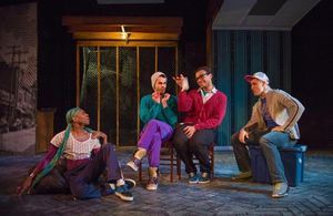 TJ Crawford, Omer Abbas Salem, Armand Fields and David Kaplinsky Photo