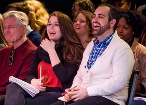 More than 150 students, faculty and community members attended Leslie Uggamsâ€™  Photo