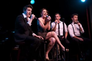 Natasha Edwards, Luke Hoback, Tyler Bellmon, and Matt Klopik @ BroadwayWorld Natasha Edwards, Luke Hoback, Tyler Bellmon, and Matt Klopik Photo
