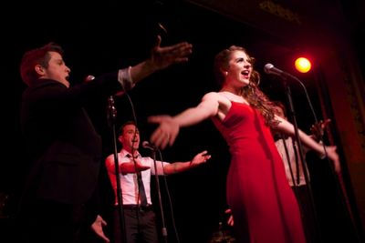 Natasha Edwards, Luke Hoback, Tyler Bellmon, and Matt Klopik Photo