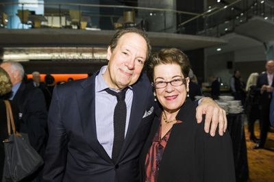Playwright Ken Ludwig and Artistic Director Molly Smith Photo