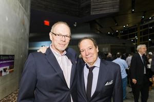 Executive Producer Edgar Dobie and playwright Ken Ludwig @ BroadwayWorld Executive Producer Edgar Dobie and playwright Ken Ludwig Photo