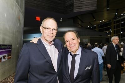 Executive Producer Edgar Dobie and playwright Ken Ludwig  Photo