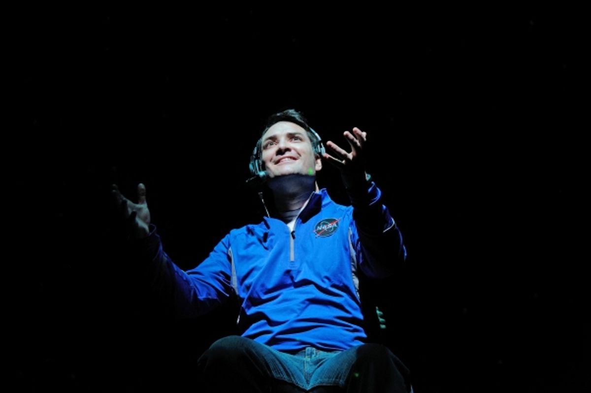 Justin Blanchard as Astronaut  at 