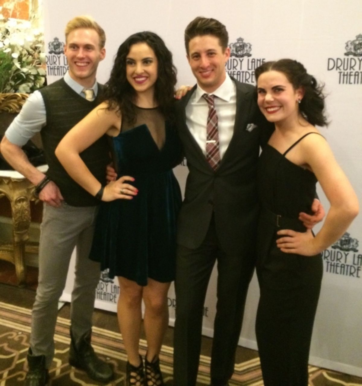 Cameron Edris, Lauren Villegas, Rhett Guter and Emma Rosenthal at 