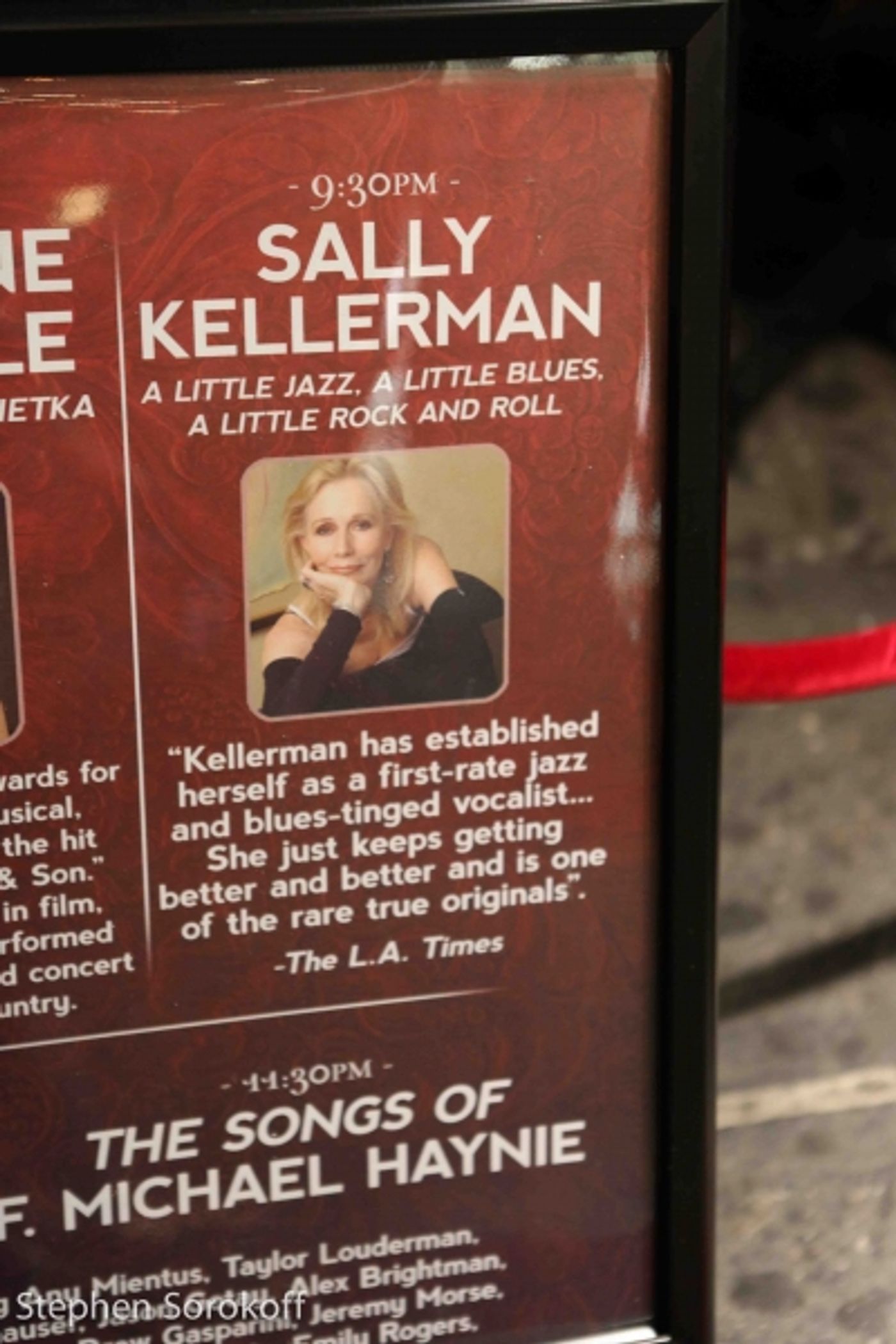 Photo Coverage: Sally Kellerman Plays 54 Below  Image