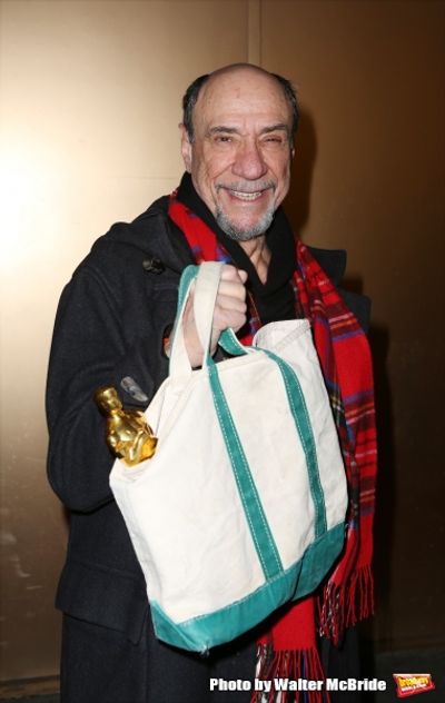 F. Murray Abraham, with his Academy Award Photo
