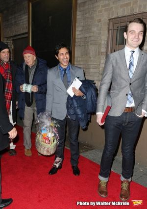 F. Murray Abraham, Terrence McNally, Maulik Pancholy, Micah Stock and the cast Photo