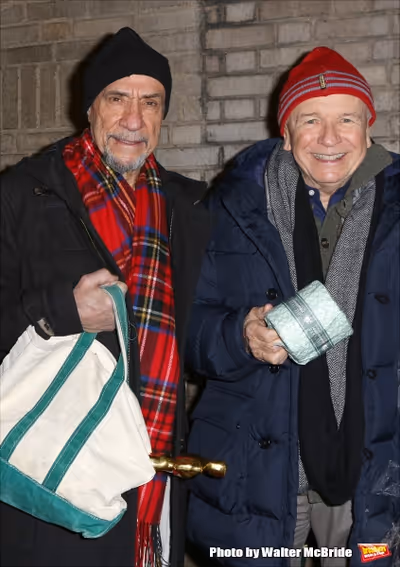 F. Murray Abraham and Terrence McNally Photo