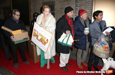 Matthew Broderick, Katie Finneran, F. Murray Abraham, Terrence McNally, and Maulik Pa Photo
