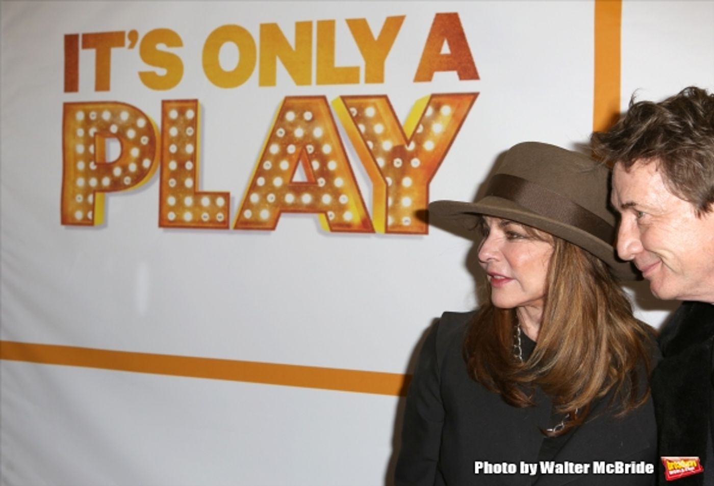 Photo Coverage: Katie Finneran, Martin Short, Matthew Broderick, and More Celebrate IT'S ONLY A PLAY Moving Day  Image