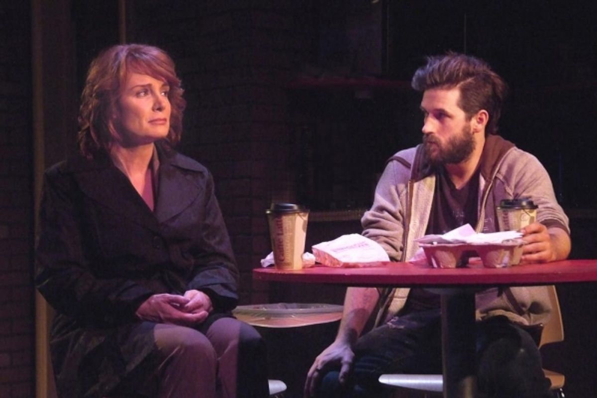  Kristen Carey and Ryan Doucette at 