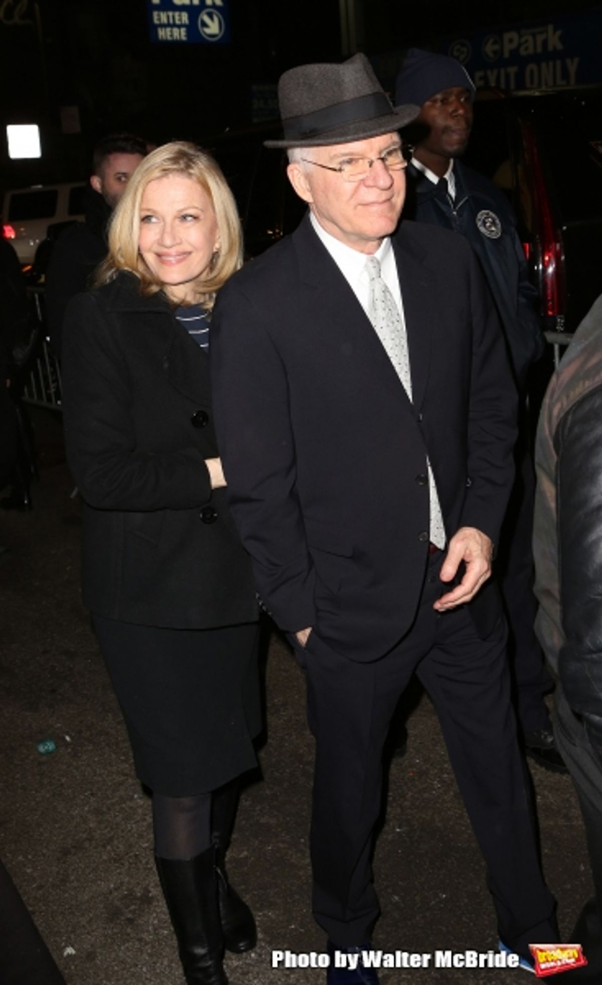 Diane Sawyer and Steve Martin at 