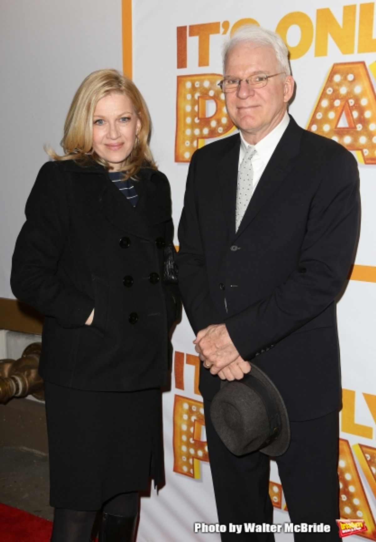 Diane Sawyer and Steve Martin at 