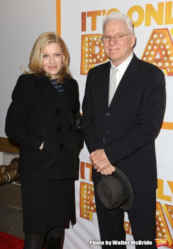 Diane Sawyer and Steve Martin Photo