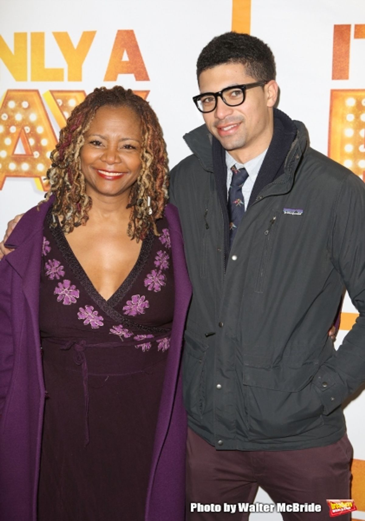 Tonya Pinkins and son at 