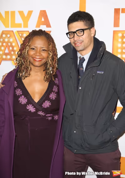 Tonya Pinkins and son Photo