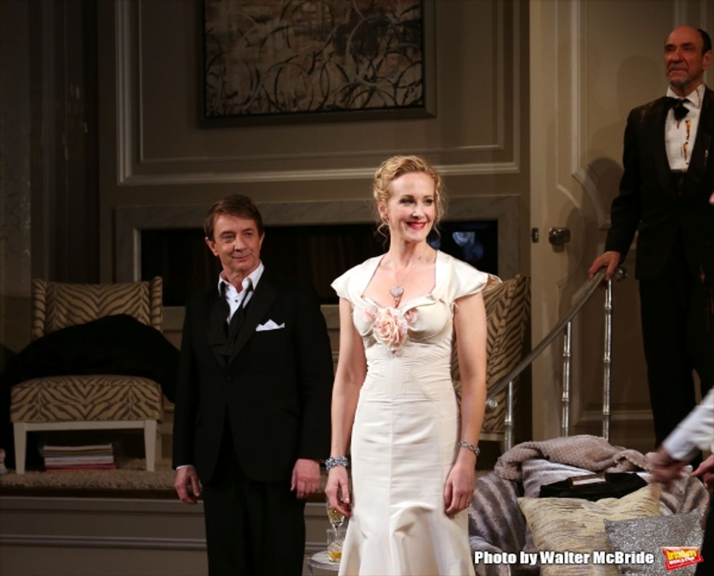 Photo Coverage: IT'S ONLY A PLAY Cast Takes Re-Opening Night Bows  Image