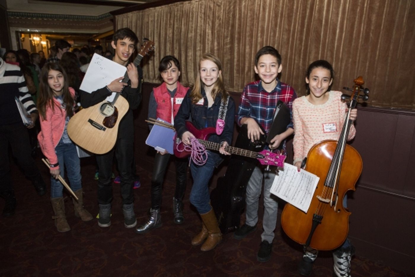 Photo Coverage: Kids Gather in NYC for a Chance to Join the Class of Broadway-Bound SCHOOL OF ROCK!  Image