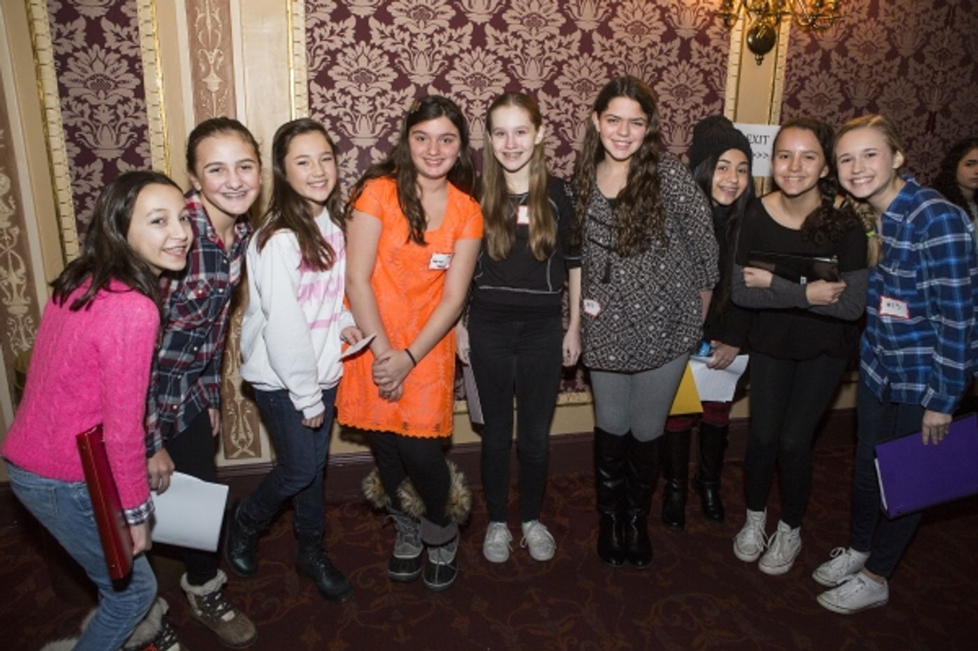 Photo Coverage: Kids Gather in NYC for a Chance to Join the Class of Broadway-Bound SCHOOL OF ROCK!  Image