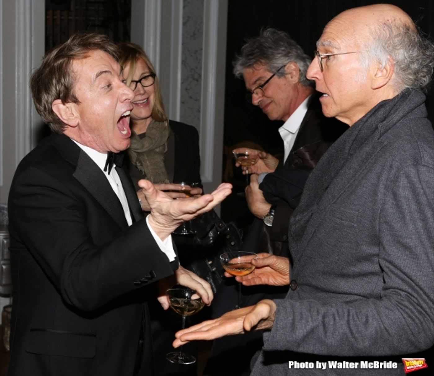 Photo Coverage: Sarah Jessica Parker, Larry David, Diane Sawyer, and More Attend IT's ONLY A PLAY Re-Opening Night Reception  Image