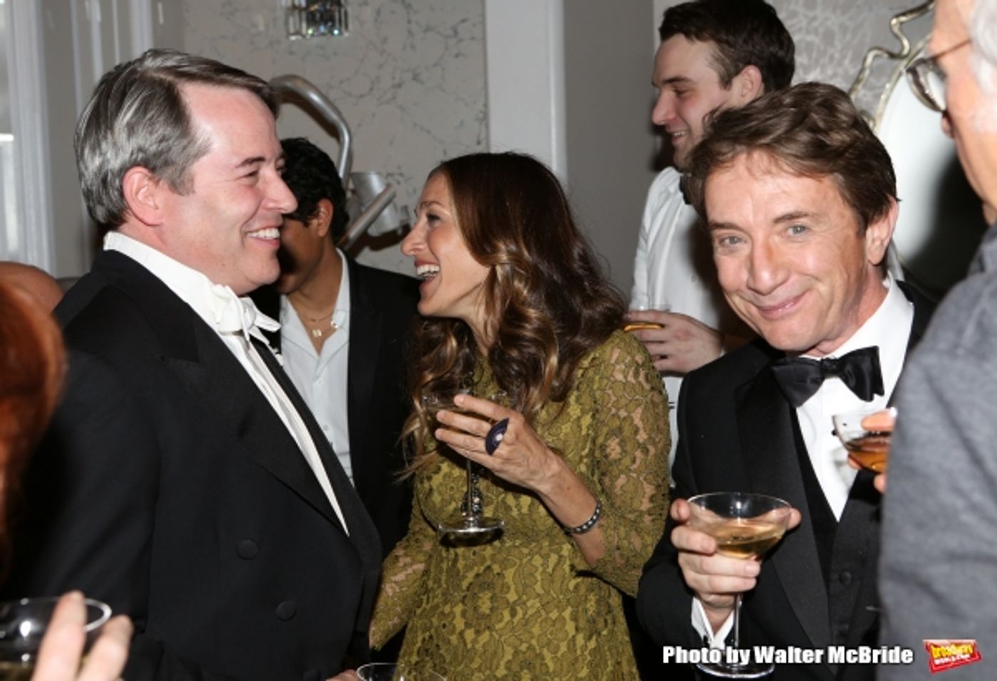 Photo Coverage: Sarah Jessica Parker, Larry David, Diane Sawyer, and More Attend IT's ONLY A PLAY Re-Opening Night Reception  Image