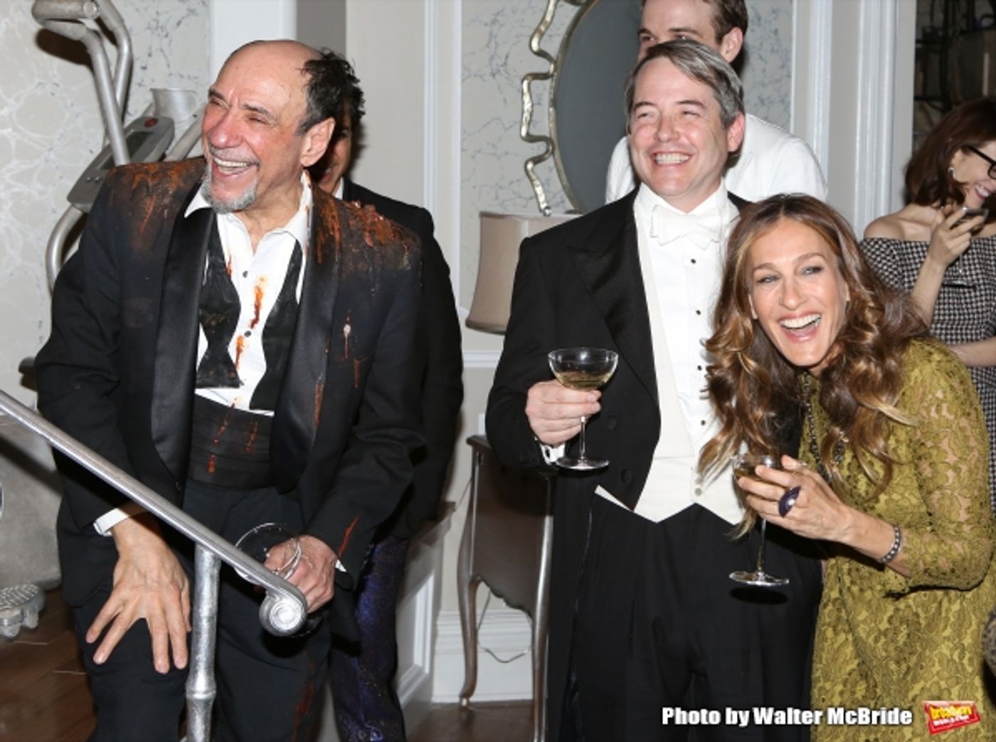 Photo Coverage: Sarah Jessica Parker, Larry David, Diane Sawyer, and More Attend IT's ONLY A PLAY Re-Opening Night Reception  Image