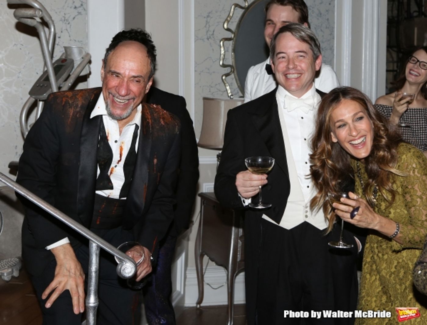 Photo Coverage: Sarah Jessica Parker, Larry David, Diane Sawyer, and More Attend IT's ONLY A PLAY Re-Opening Night Reception  Image